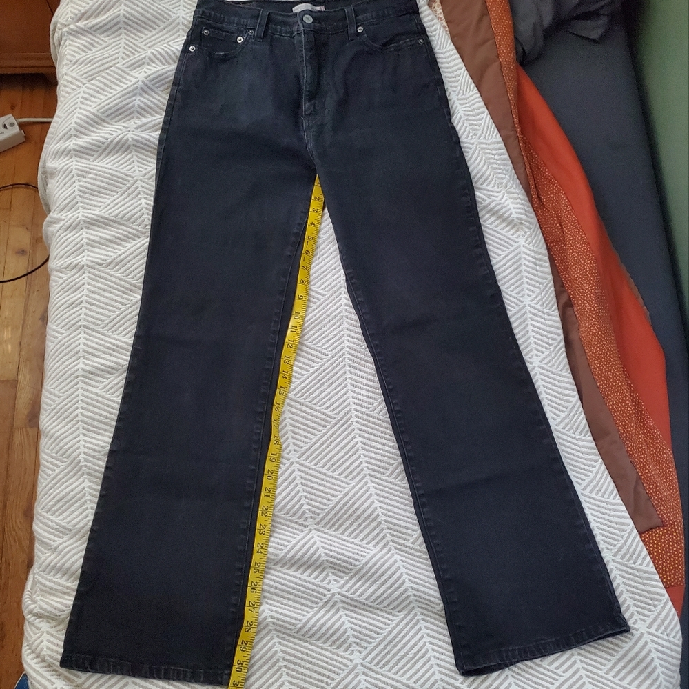 Levi's 512 Perfectly Slimming Women's Boot Cut Jeans. Black. Size 14M. EPWC.
